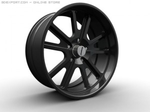 bonspeed big block wheel 3D Model