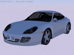 coche porsche Modelo 3D