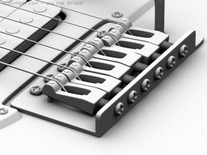 stratocaster guitar 3D Model