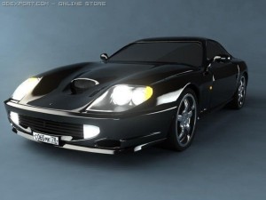 ferrary 550 maranello 3D Model