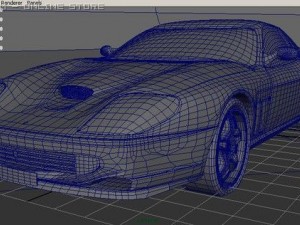 ferrary 550 maranello 3D Modell