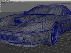 ferrary 550 maranello 3D Model