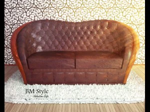 Валентина диван 3D Модель