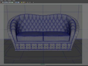 valentina sofa 3D 模型