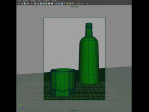 bourbon whiskey 3D Model