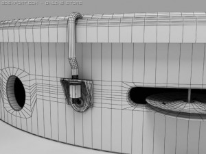 tambourine Modello 3D