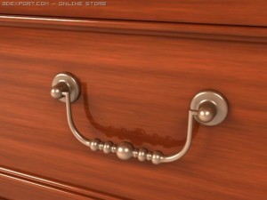 drawer chest Modèle 3D