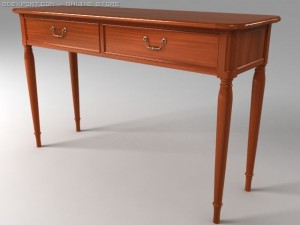 console table Modello 3D