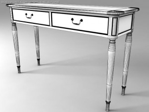 console table 3D Model