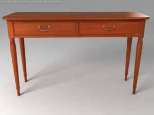 console table 3D Model