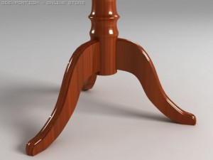table for a table lamp Modèle 3D