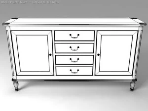 sideboard 3D Model