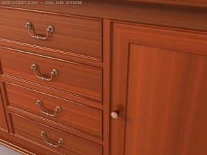 sideboard Modello 3D