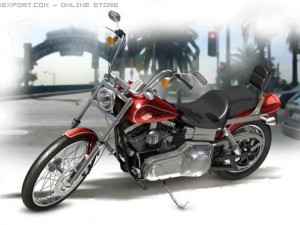 harley davidson 2004 fxdwg 3D Model
