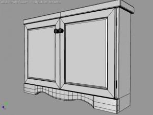 gabinete Modelo 3D
