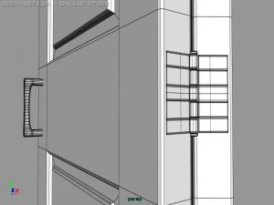 bi fold doors 3D Model