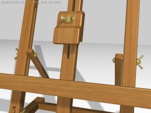 easel Modelo 3D