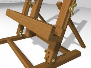 easel Modelo 3D