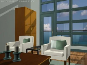 apartment interior 3D Model