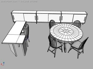 apartment interior 3D Model