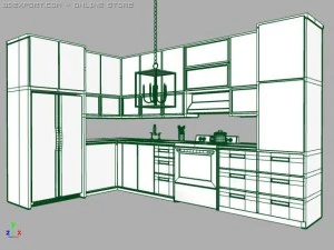 apartment interior 3D Model