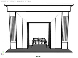 fireplace 3D Model