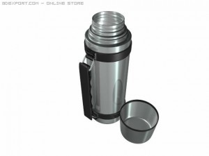 thermos 3Dモデル