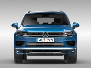 volkswagen touareg 2015 3D 모델