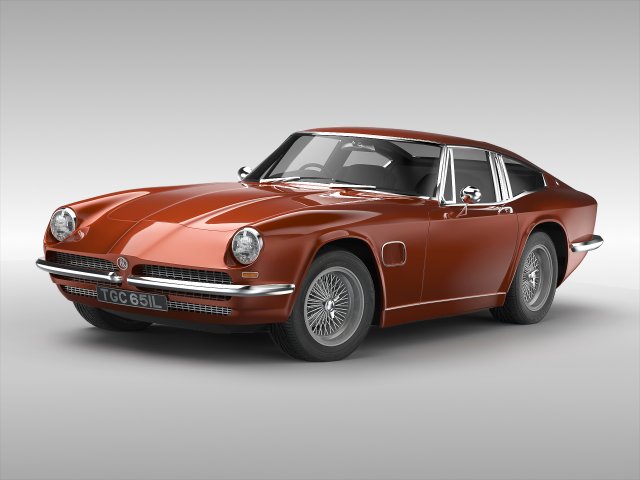 ac 428 frua 1965-1973 3D Model .c4d .max .obj .3ds .fbx .stl .blend 
