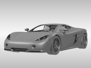 ascari kz1 3D Model