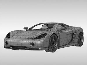 ascari kz1 3D Model