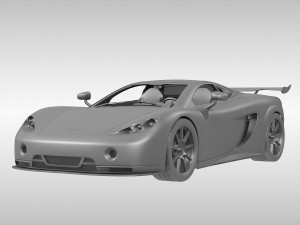 ascari a10 Modèle 3D