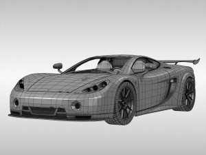 ascari a10 Modèle 3D