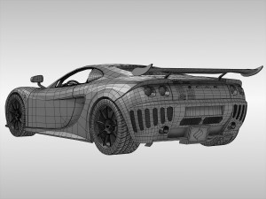 ascari a10 Modèle 3D