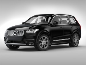 volvo xc90 2015 3D Model