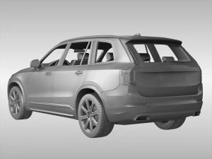 volvo xc90 2015 3D Model