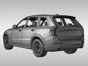 volvo xc90 2015 Modelo 3D