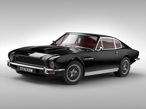 aston martin v8 1976 Modèle 3D