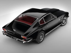 aston martin v8 1976 3D Model