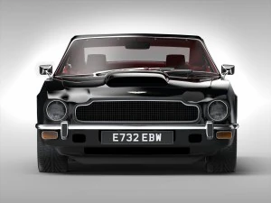 aston martin v8 1976 3D Model