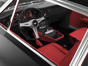 aston martin v8 1976 3D Model