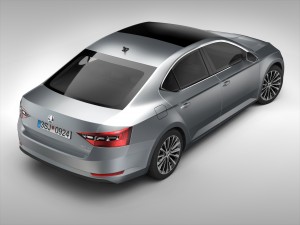 skoda superb 2016 3D Model