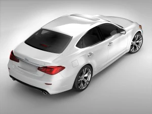 infiniti q70 2015 Modelo 3D