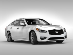 infiniti q70 2015 Model 3D
