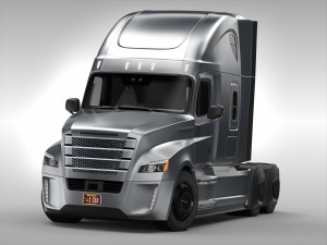 freightliner inspiration 3D मॉडल