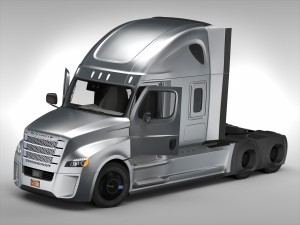 freightliner inspiration 3D मॉडल