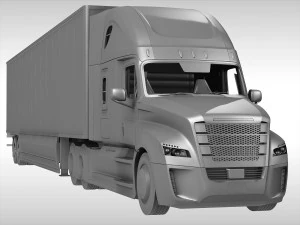 freightliner inspiration 3D Model