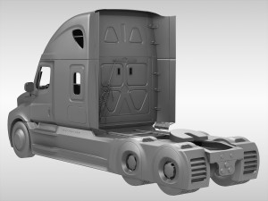 freightliner inspiration 3D मॉडल