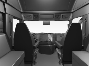 freightliner inspiration 3D मॉडल