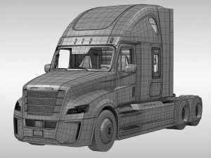 freightliner inspiration 3D मॉडल
